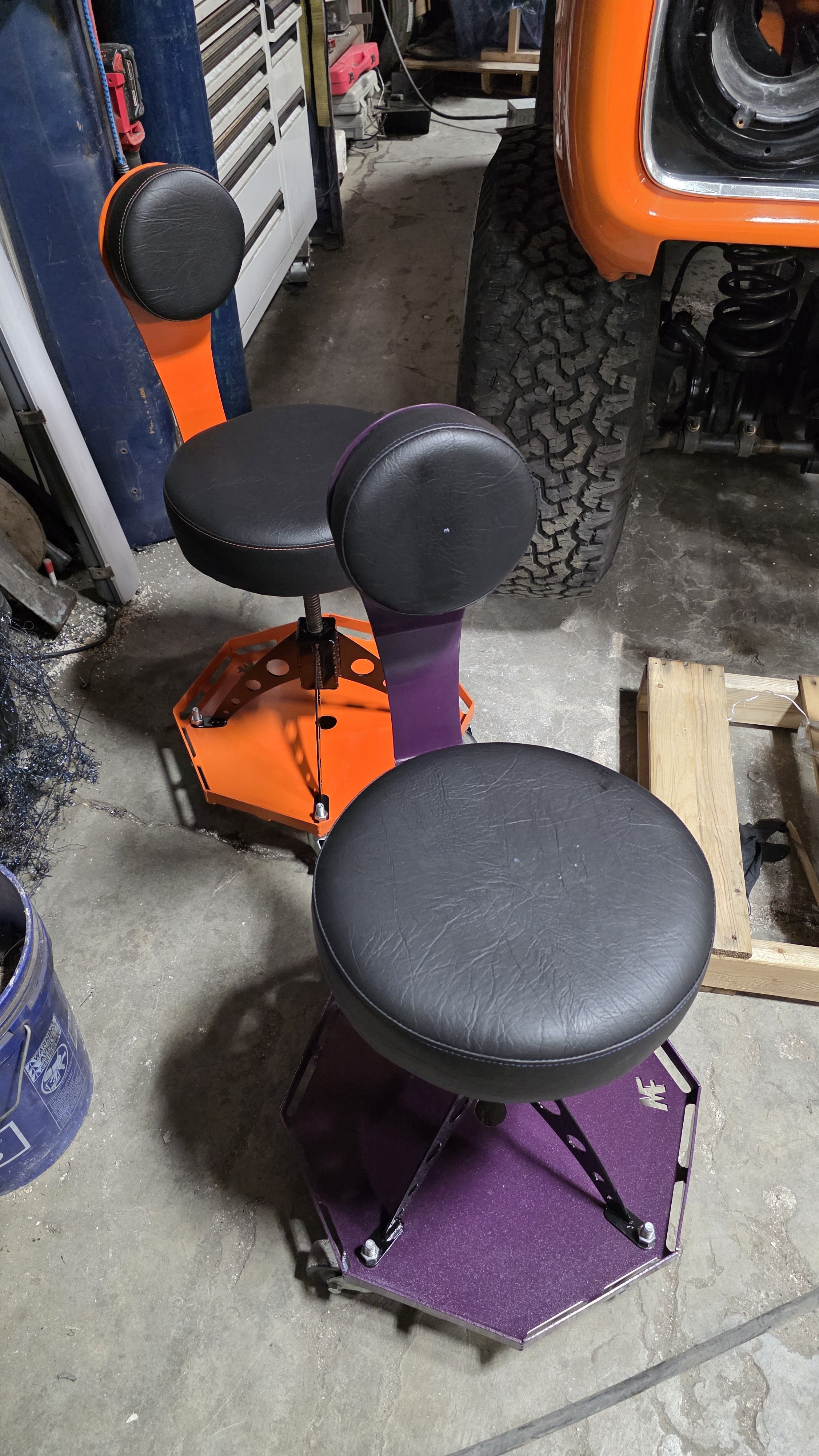 Gnr Rodding Stools New stools!! | Rat Rods Rule - Hot Rods, Rat Rods, Sleepers, Beaters ...